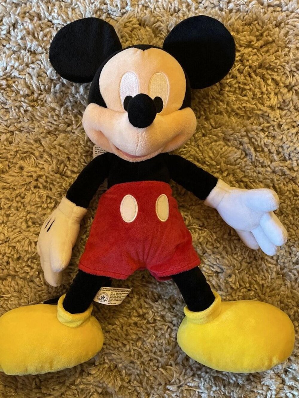 Mickey Mouse Disney Theme Parks Exclusive 15" Soft Plush Stuffed Animal